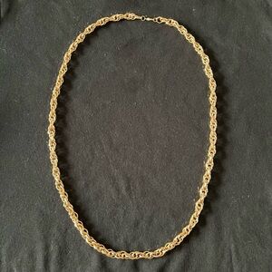 Gold-Tone Chain Necklace